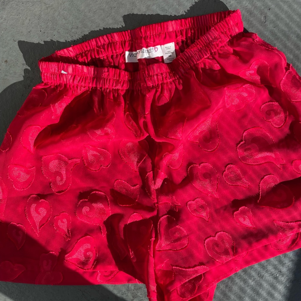 Victoria Secret Heart shorts